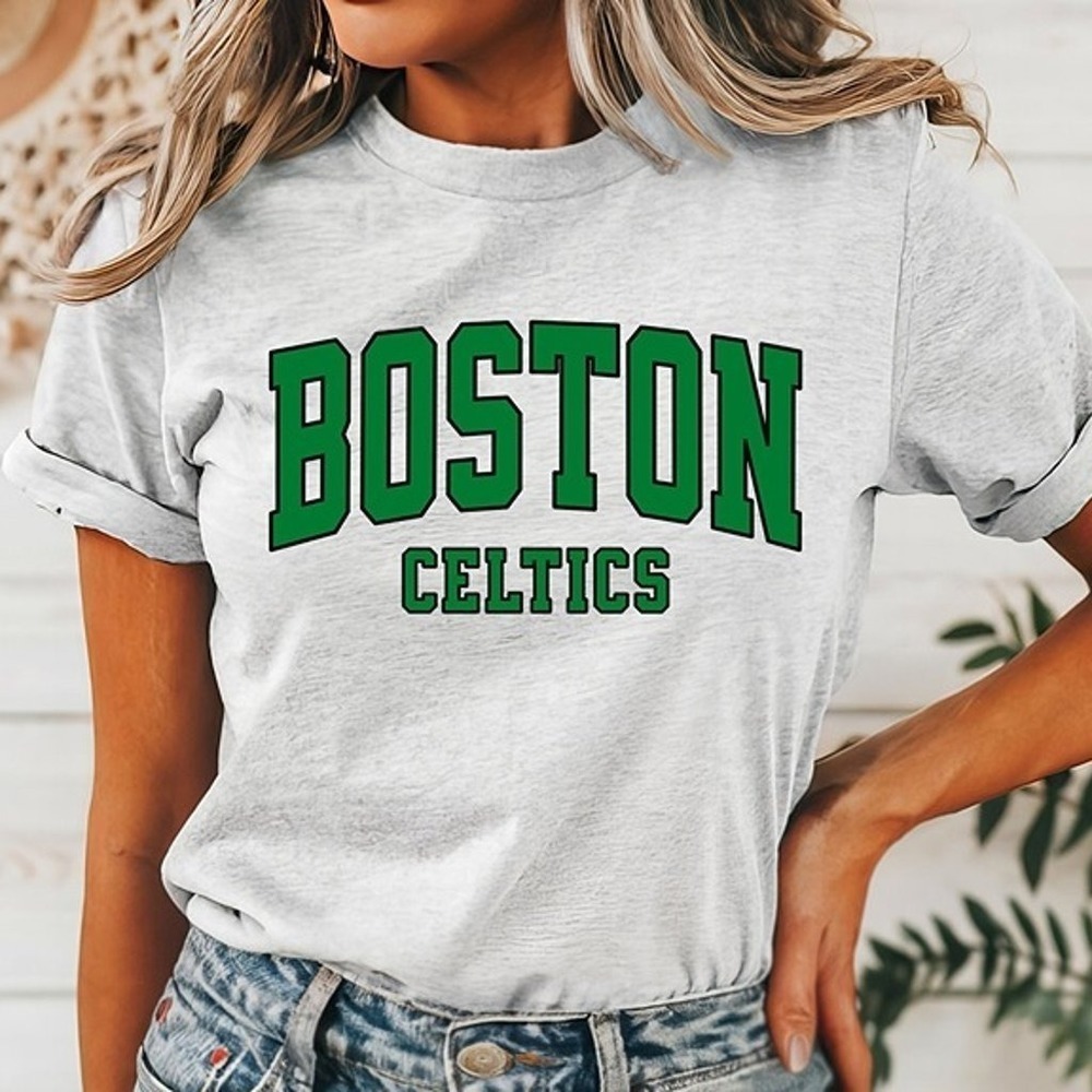 Boston Celtics Basketball Fans Adult Unisex T Shirt